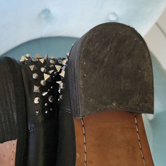 Sam Edelman rockstud leather boots - Picture 6 of 7